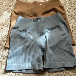 biker shorts set